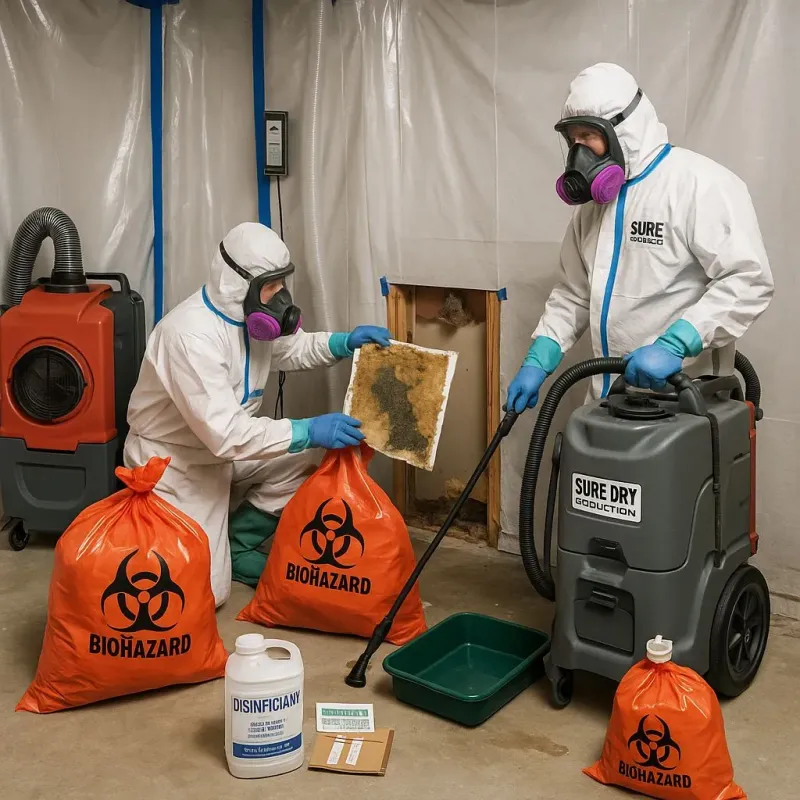 Contaminated Water Handling Protocols process in Newtown, PA